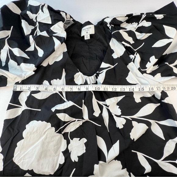 Kate Spade x Target Floral Balloon Sleeve Mini Dress XXS NWOT Limited Edition - Picture 7 of 7